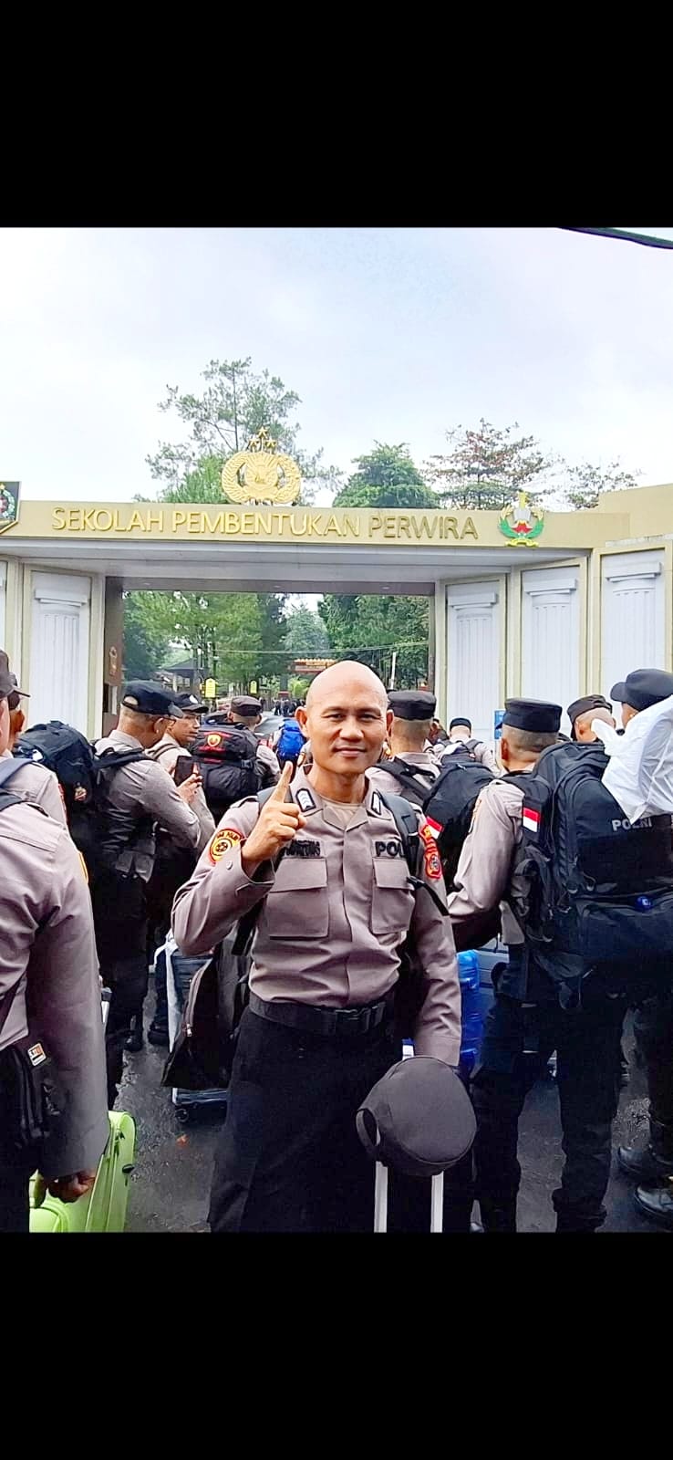 Bripka Tony S. Sipayung Dari Polres Sergai Raih Peringkat 1 Seleksi SIP Angkatan 54 Polda Sumut
