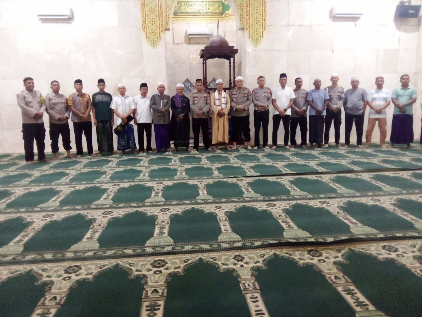 Safari Ramadhan Polres Sergai Sholat Subuh Berjama’ah Dan Tausiah