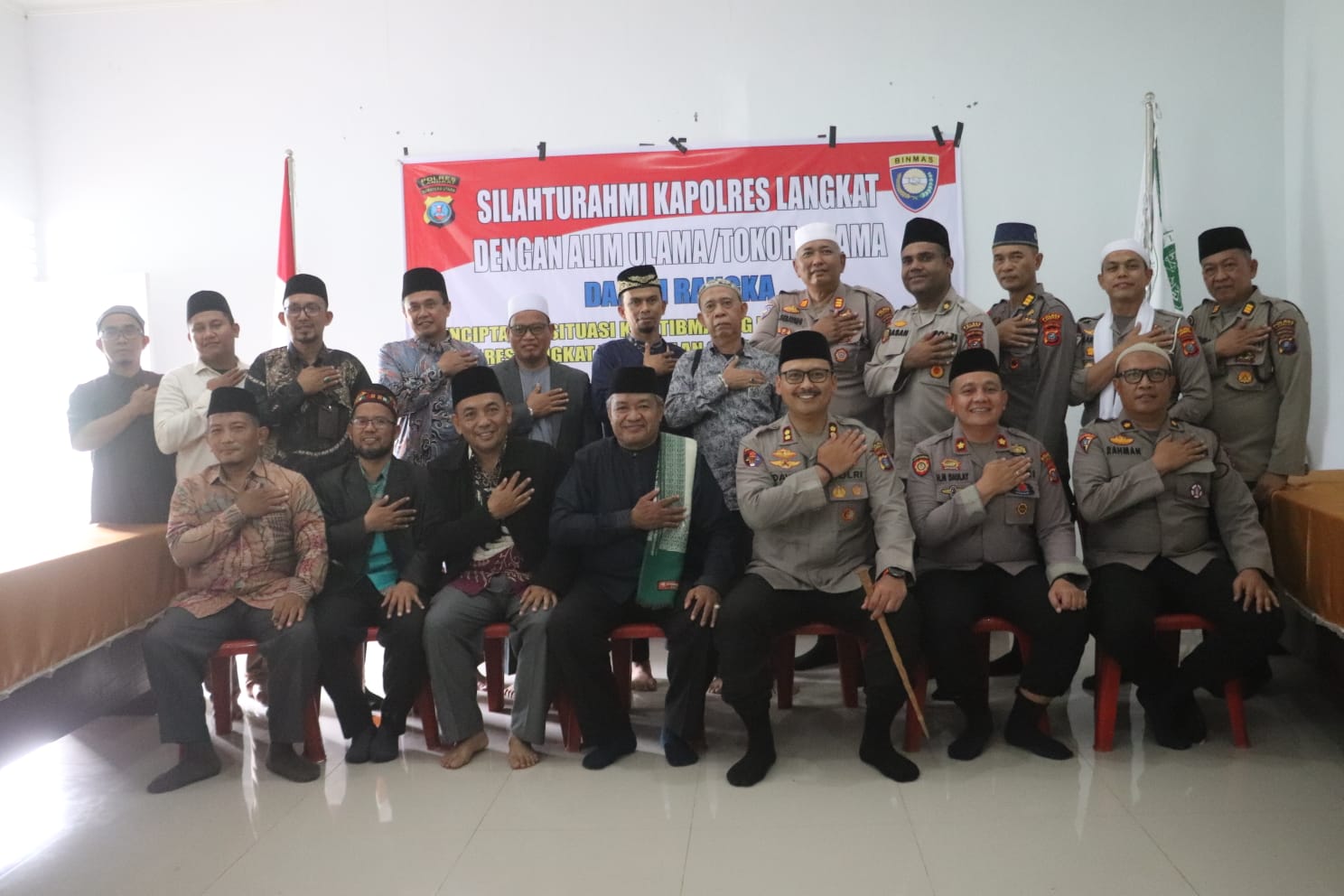Kapolres Langkat Silaturahmi ke MUI: Perkuat Sinergi Demi Kamtibmas Yang Kondusif di Bulan Ramadhan