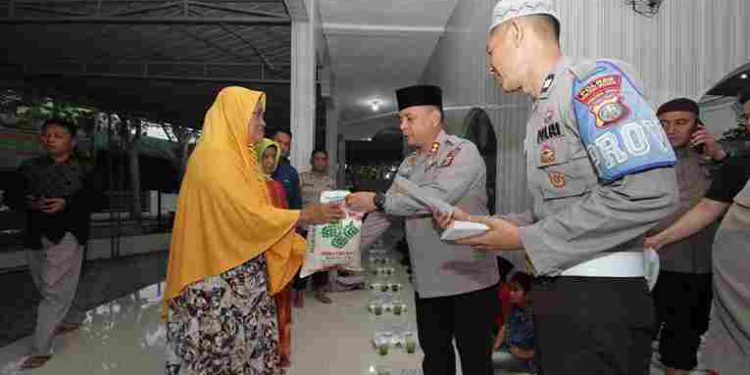 Berkah Ramadhan: Polres Sergai Gelar Buka Puasa Bersama dan Santuni Anak Yatim dan Kaum Dhuafa