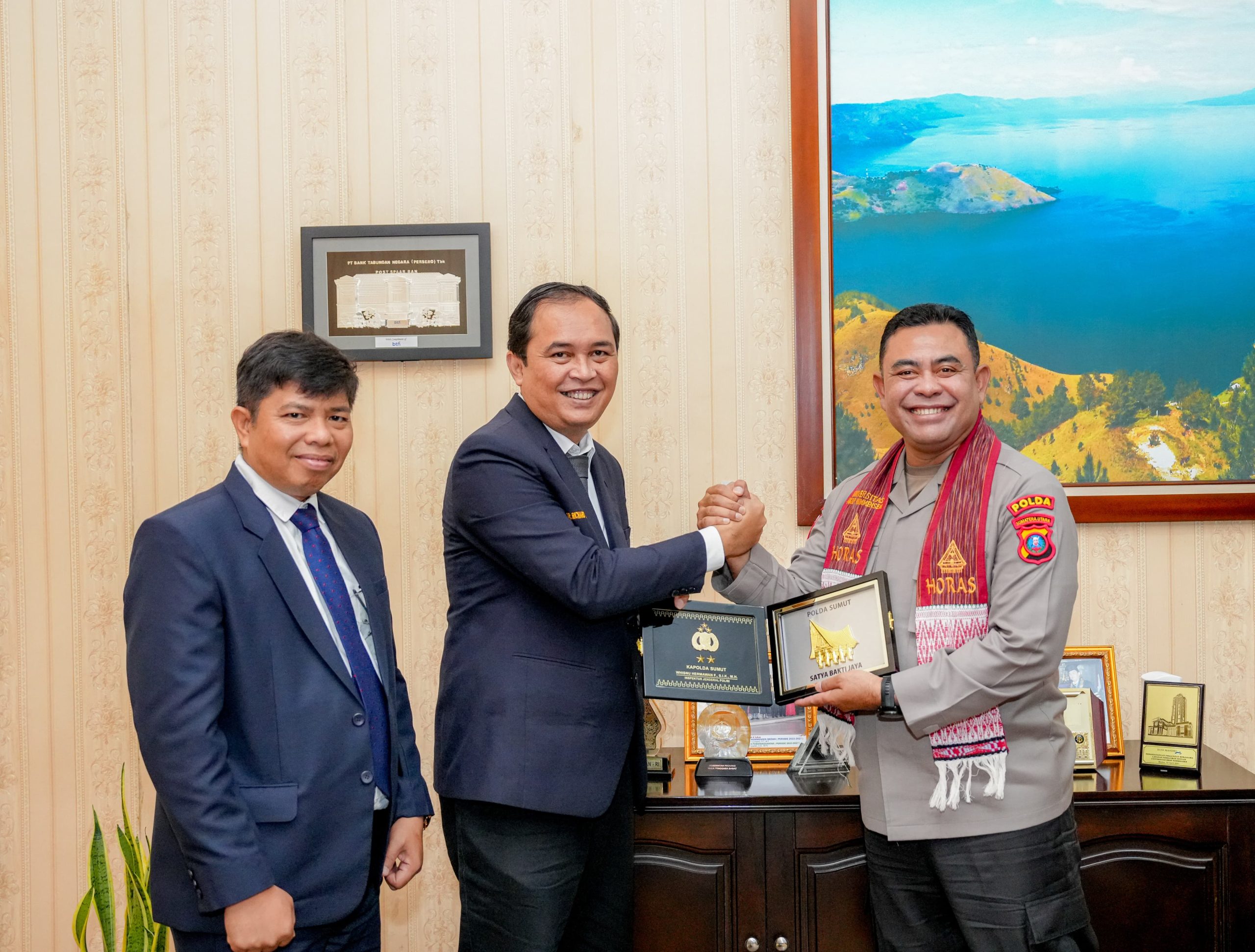 Audiensi Kapolda Sumut dan Rektor UHN: Bahas Pengamanan dan Kerja Sama Pendidikan