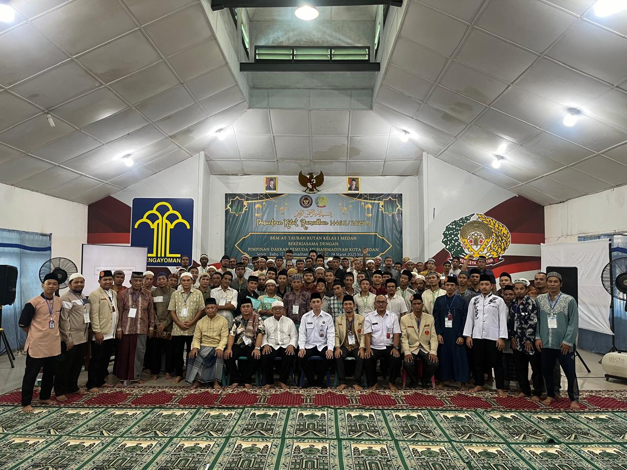 Rutan Kelas I Medan Kumham Sumut Tutup Pesantren Kilat Ramadhan 1446 H