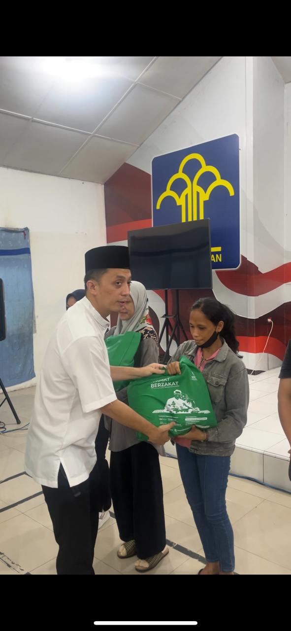 Rutan Kelas 1 Medan Bersama Dengan Baznas Provsu Serahkan Bantuan Bagi Keluarga Warga Binaan