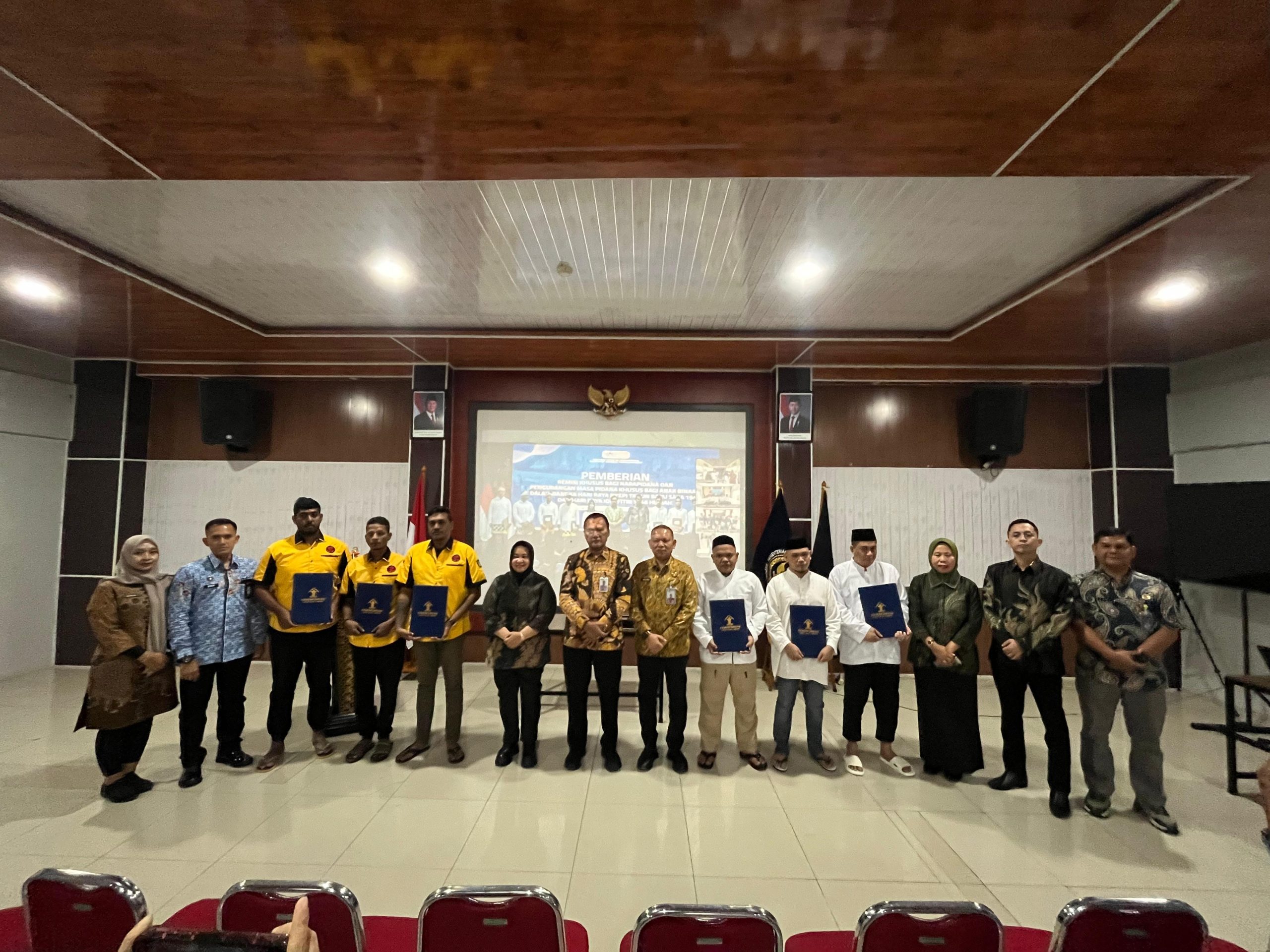 1327 Warga Binaan Rutan Kelas 1 Medan Terima Remisi Hari Raya Idul Fitri dan Hari Raya Nyepi