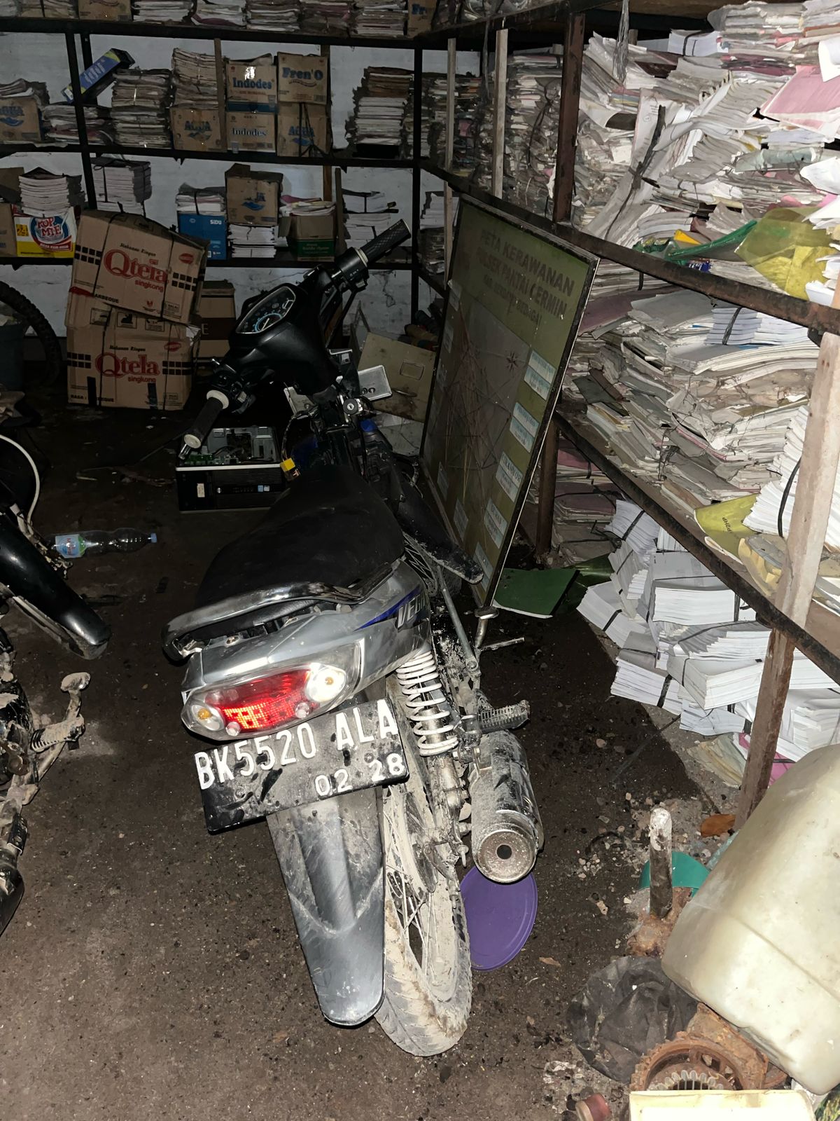 Naas Pelaku Pencurian Kereta di Amuk Warga, Polsek Pantai Cermin Polres Sergai Buat Pelaku Bermalam di Sel