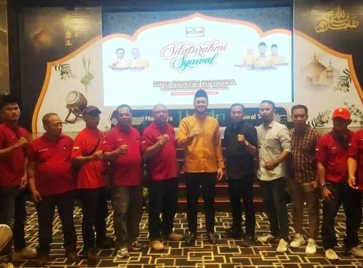 Ketum DPP PGMN Silahturahmi Syawal DPD Partai Hanura Sumut