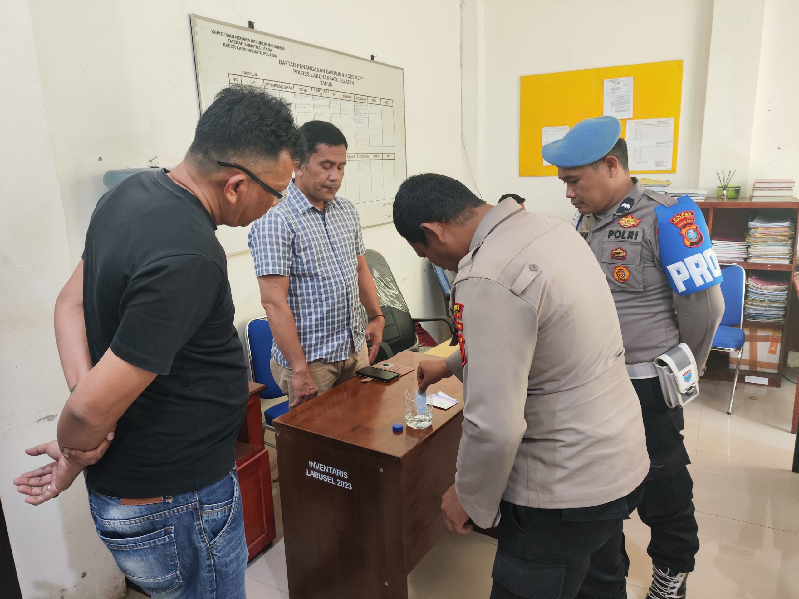 Isu Oknum Konsumsi Narkoba Tidak Terbukti, Propam: Hasil Tes Urine Negatif