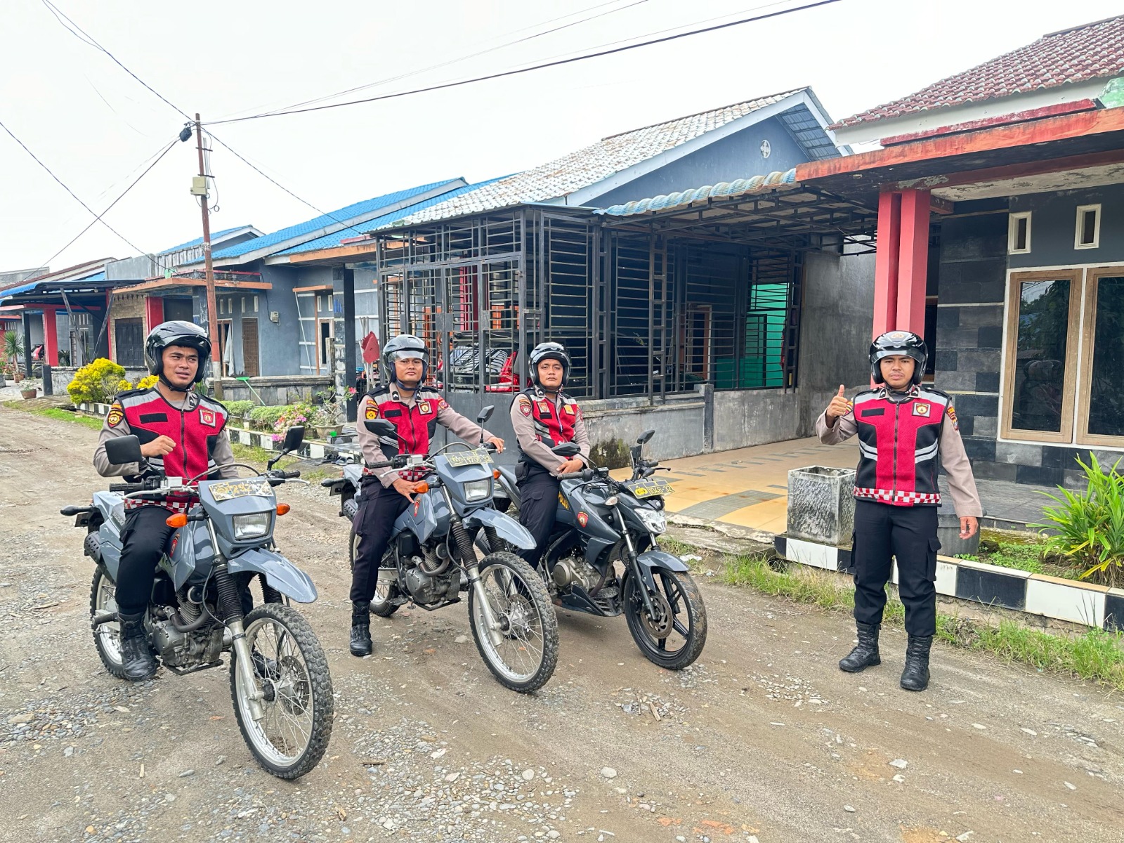 Rumah Aman, Hati Tenang! Patroli Sat Samapta Polres Langkat Kawal Keamanan Rumah Kosong Saat Mudik