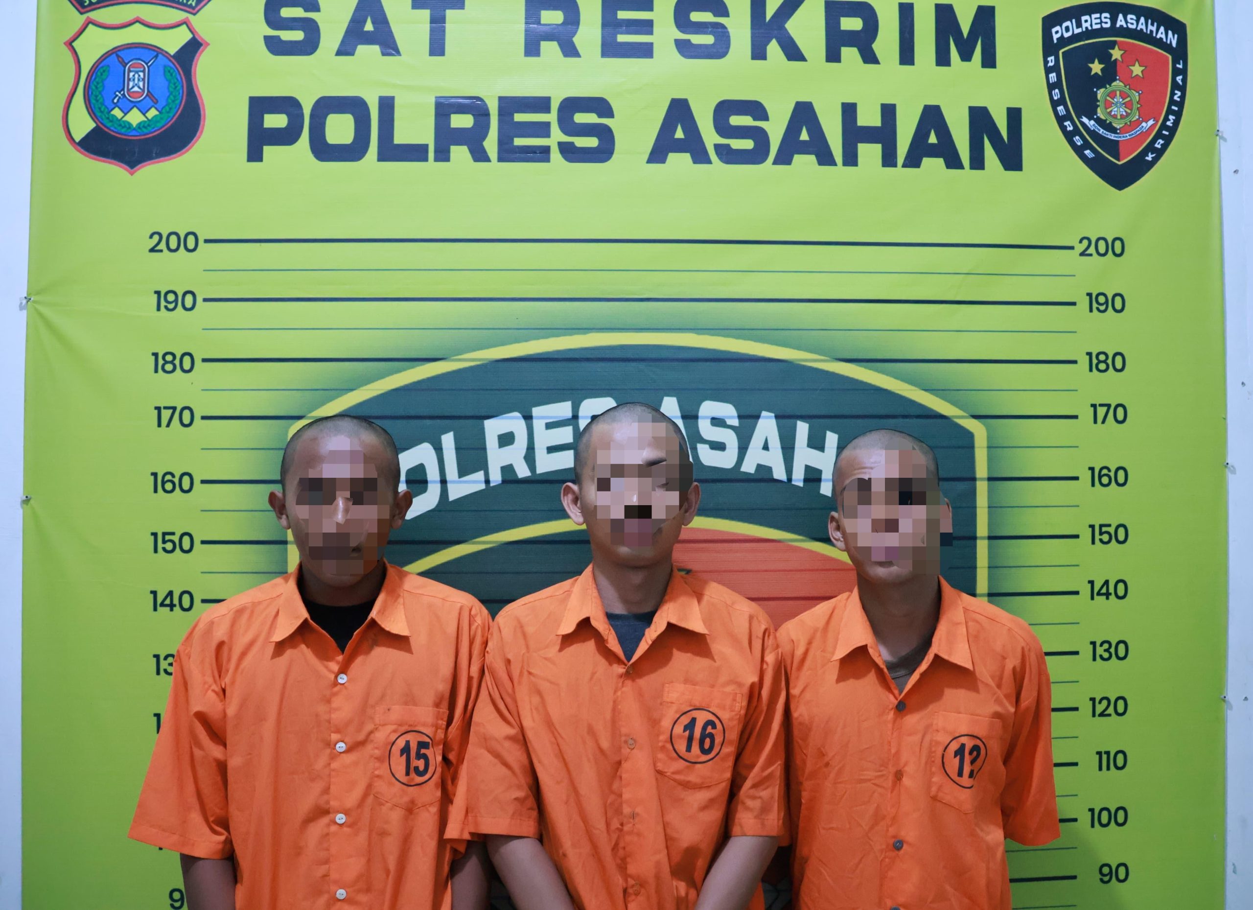 Polres Asahan Tangkap 3 Pelaku Geng Motor Yang Aniaya Pelajar, Aksi Viral di Medsos