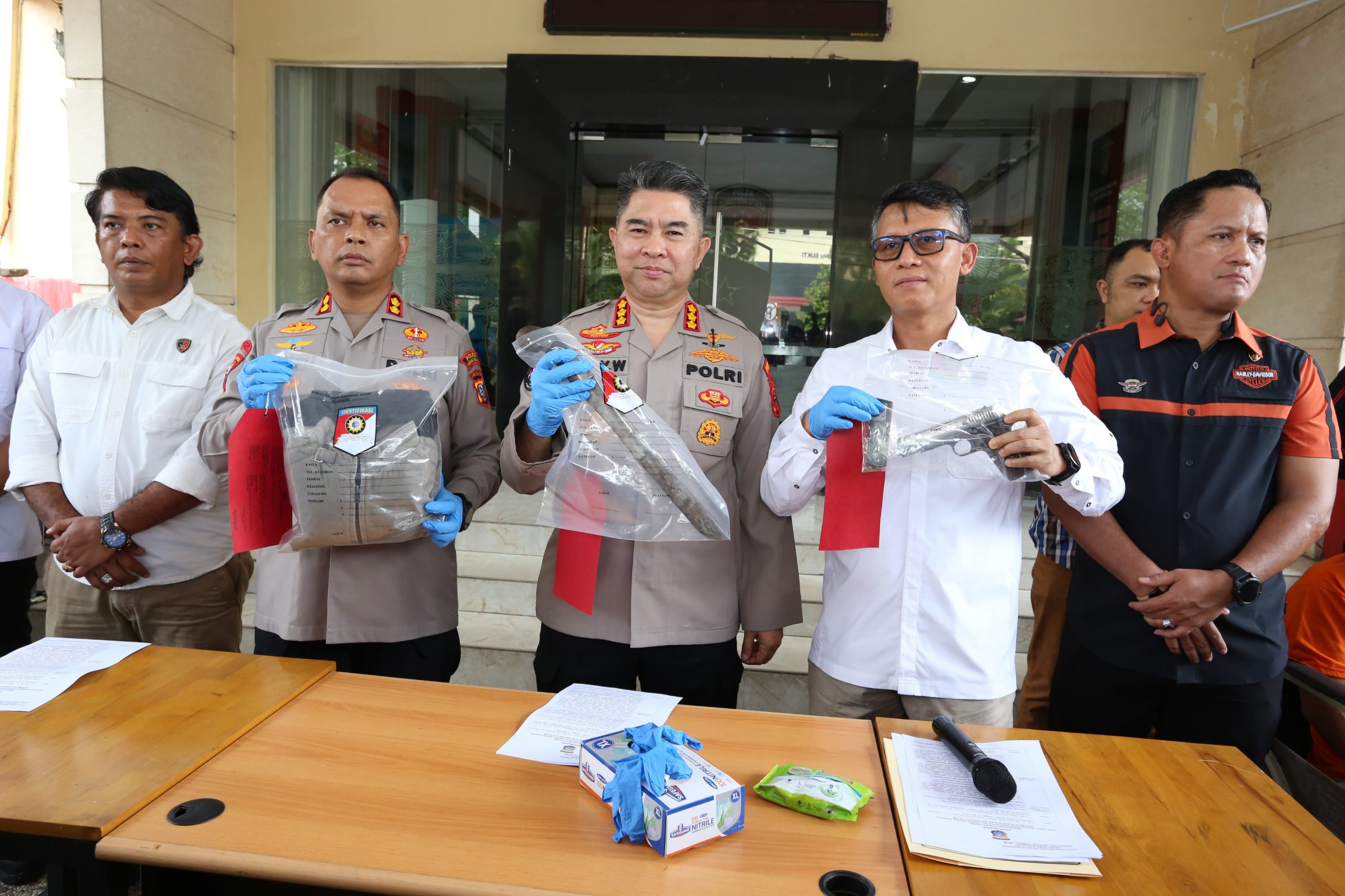 Polda Sumut Ungkap Kasus Curas Bersenjata di Sergai, Pelaku Juga Tersangka Pencabulan Anak