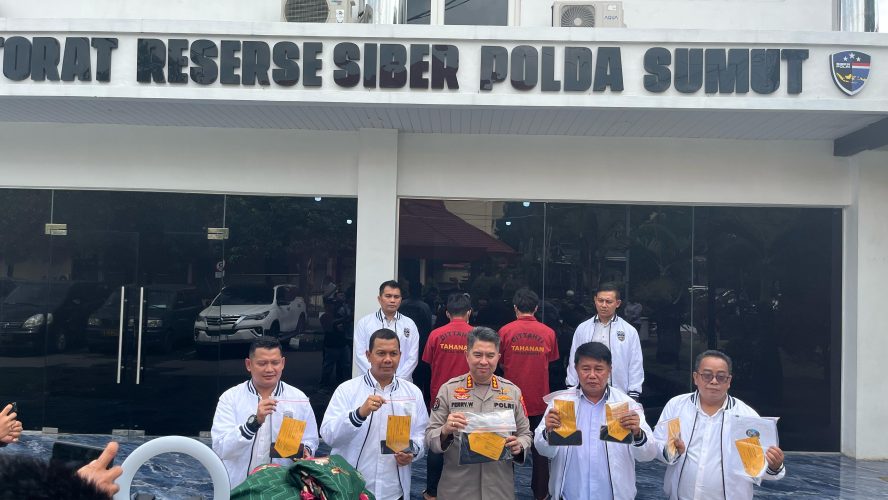 Polda Sumut Bongkar Siaran Langsung Pornografi Online Libatkan Anak di Bawah Umur