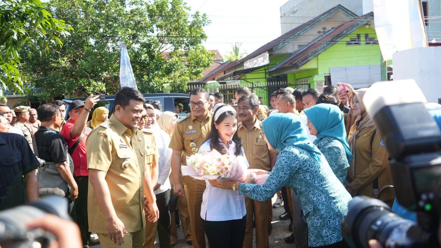 Polres Binjai Laksanakan Pengamanan Kunjungan Wakil Menteri BKKBN