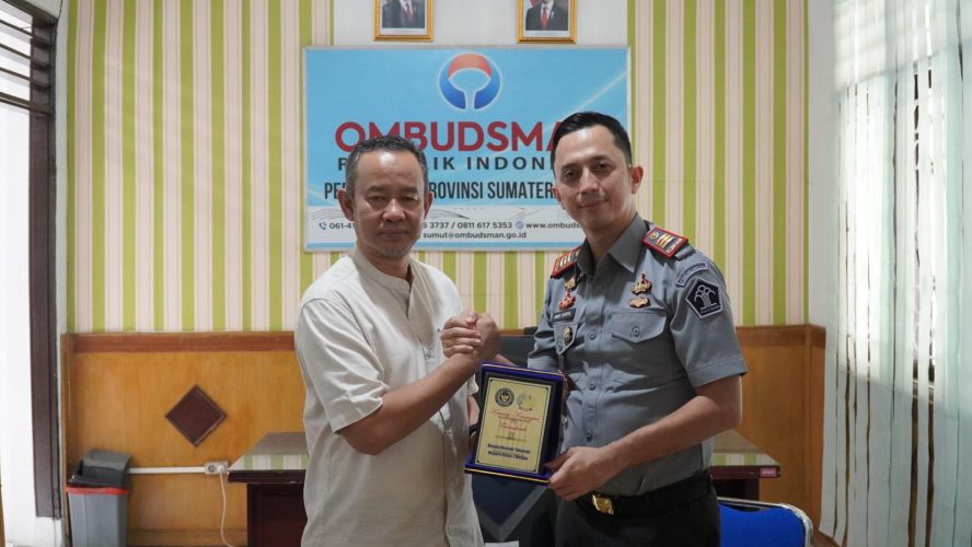 Karutan Kelaas I Medan Lakukan Audiensi Dengan Ombudsman RI Perwakilan Sumut