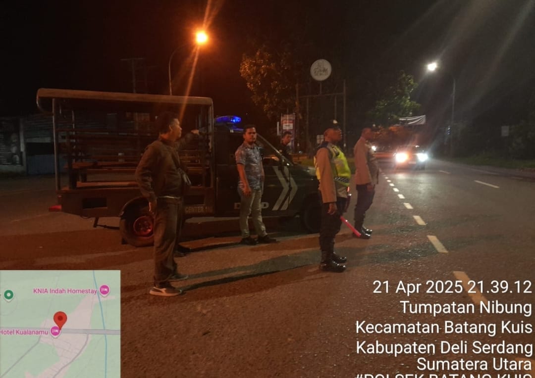 Jajaran Polresta Deli Serdang Gencarkan Patroli Blue Light Untuk Antisipasi Begal, Geng Motor, dan Balap Liar