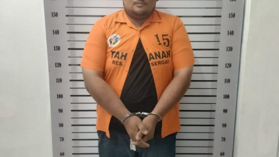 Heboh! Motor Masuk Paret, Polres Sergai Amankan Tersangka Pemilik Sabu