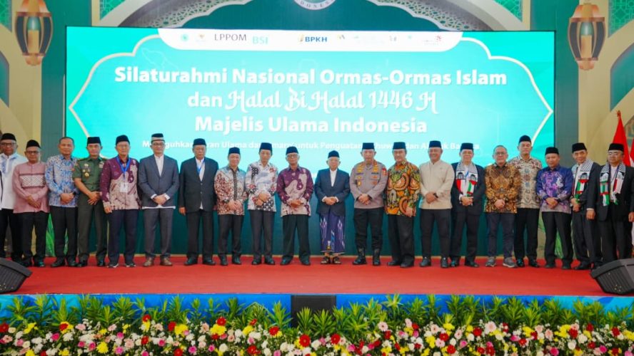 Kapolri Hadiri Silaturahmi Ormas-Halal Bihalal MUI, Komitmen Perkuat Ukhuwah Bangsa