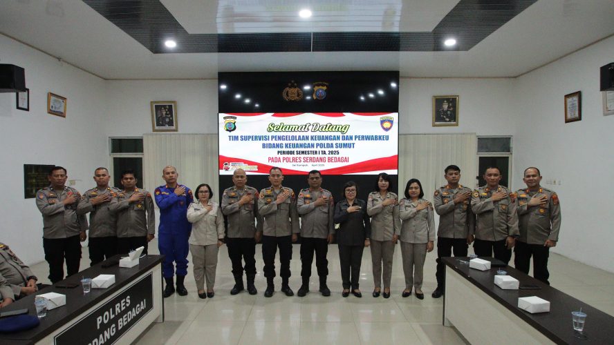 Polres Sergai Terima Kunjungan Tim Supervisi Keuangan Polda Sumut, Tekankan Transparansi dan Akuntabilitas