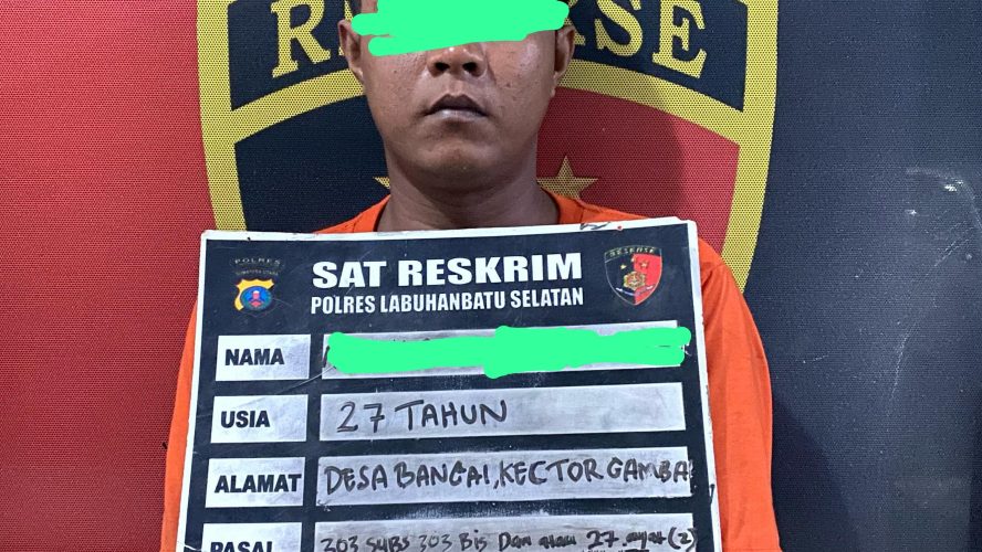 Mendukung Asta Cita Presiden Polres Labusel Ungkap Kasus Judi Online