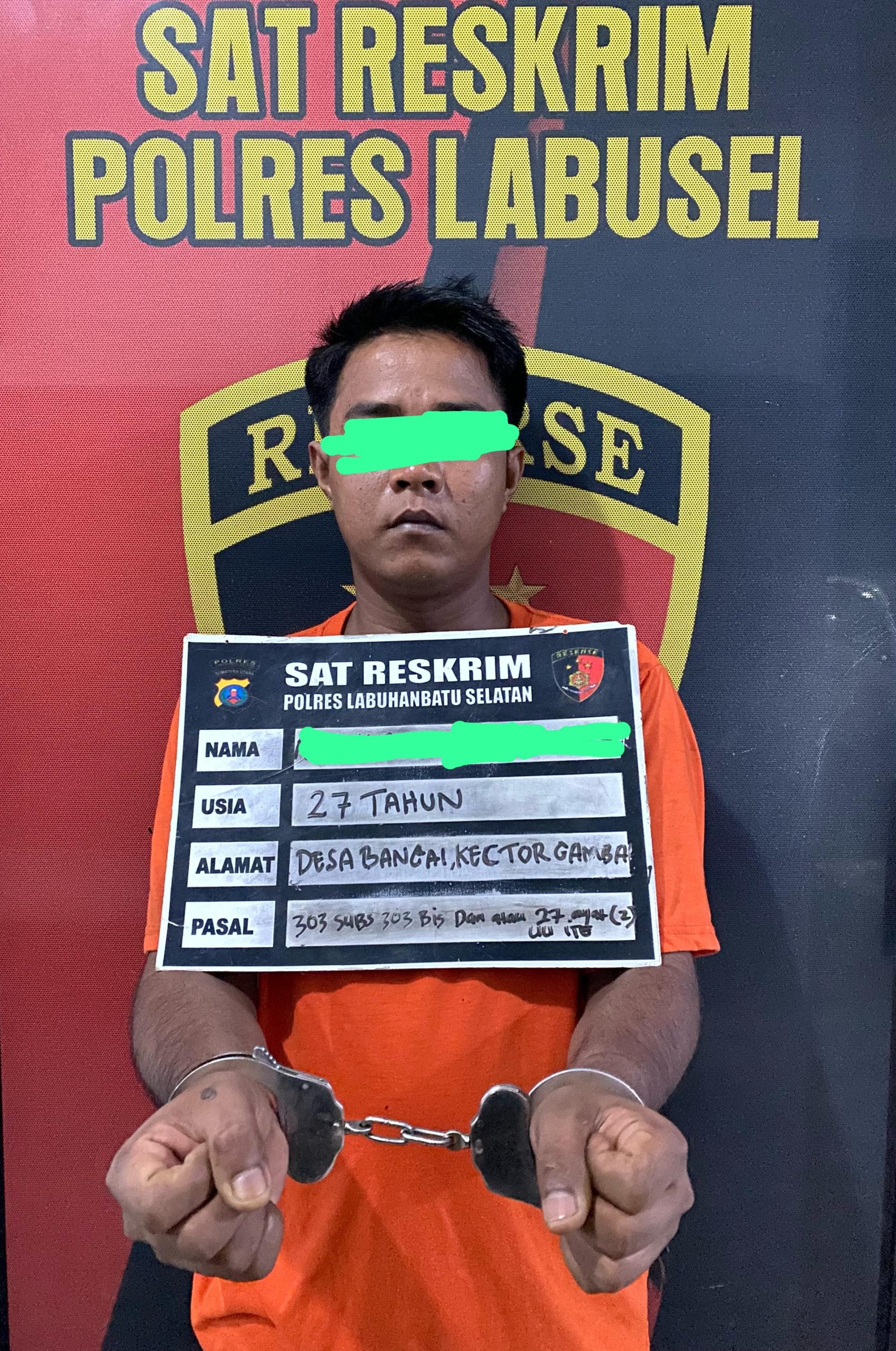 Mendukung Asta Cita Presiden Polres Labusel Ungkap Kasus Judi Online