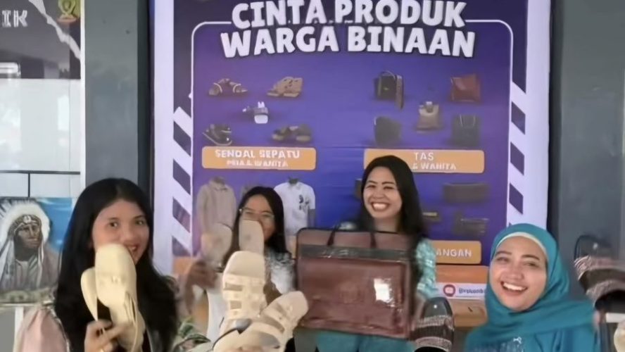 Gerakan Cinta Produk WBP Rutan Kelas I Medan Dalam Rangka HBP Ke-61