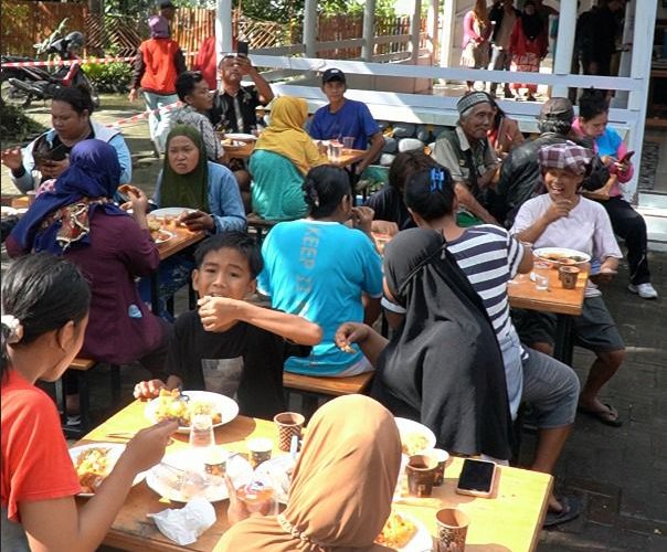 Rutan Kelas I Medan Gelar Kegiatan Makan Gratis Bagi Masyarakat