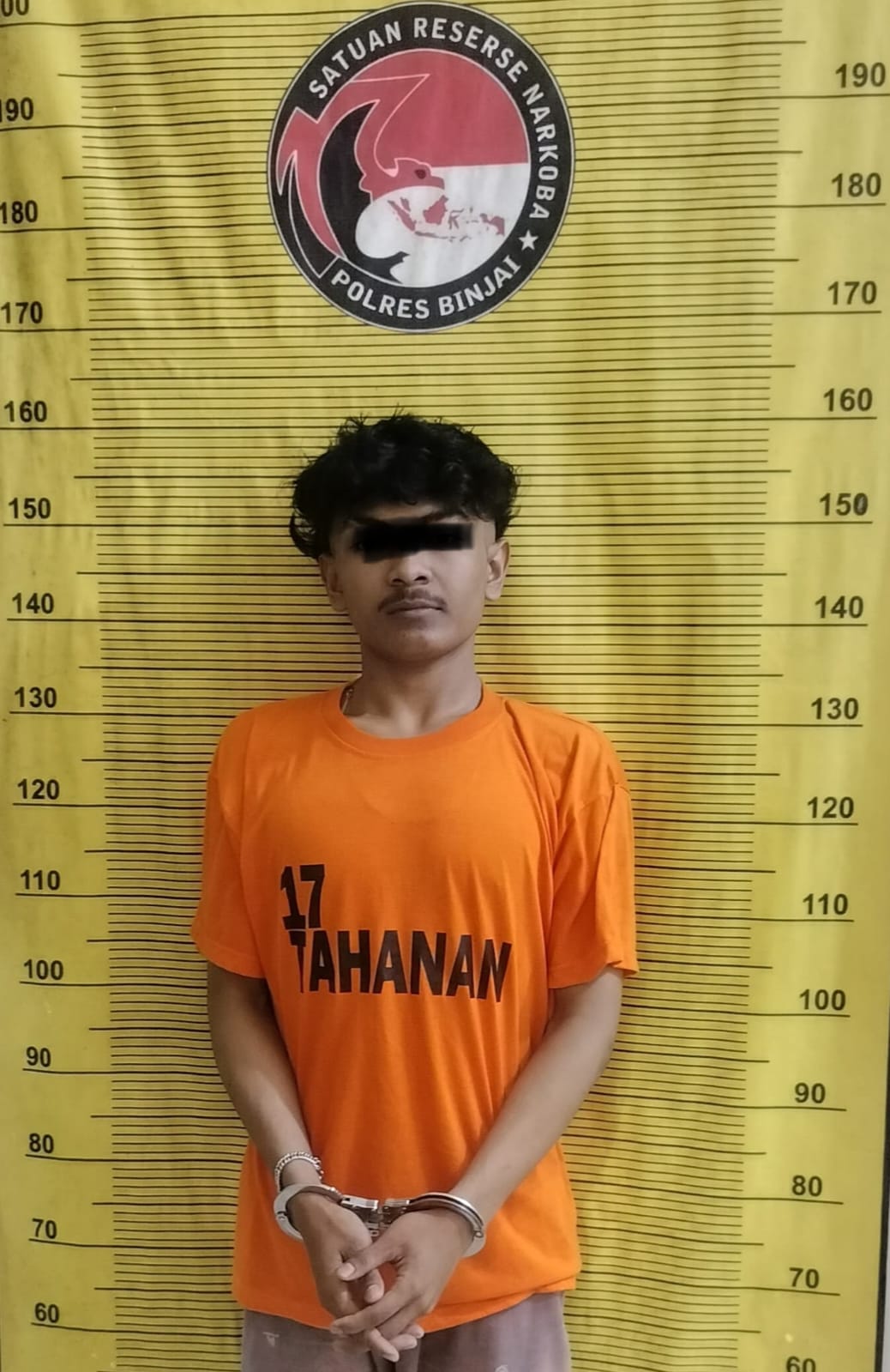 Bungkus Narkoba Pakai Kertas Permen Karet, Pria Asal Sunggal Di Tangkap Polres Binjai