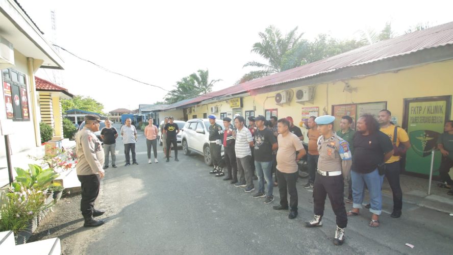 Gerebek Sarang Narkoba Satres Narkoba Polres Sergai Amankan 3 Orang