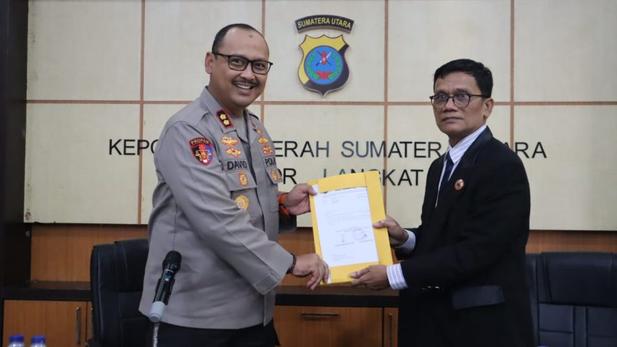 Sinergi Membangun Keamanan: Audiensi PAMKA Dan Polres Langkat
