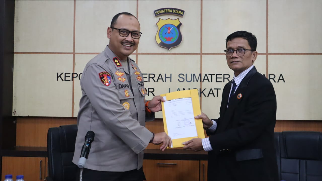 Sinergi Membangun Keamanan: Audiensi PAMKA Dan Polres Langkat