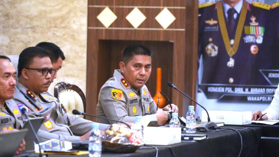 Kapolda Metro Gelar Rakor, Pastikan Peringatan Hari Buruh Berjalan Lancar dan Aman
