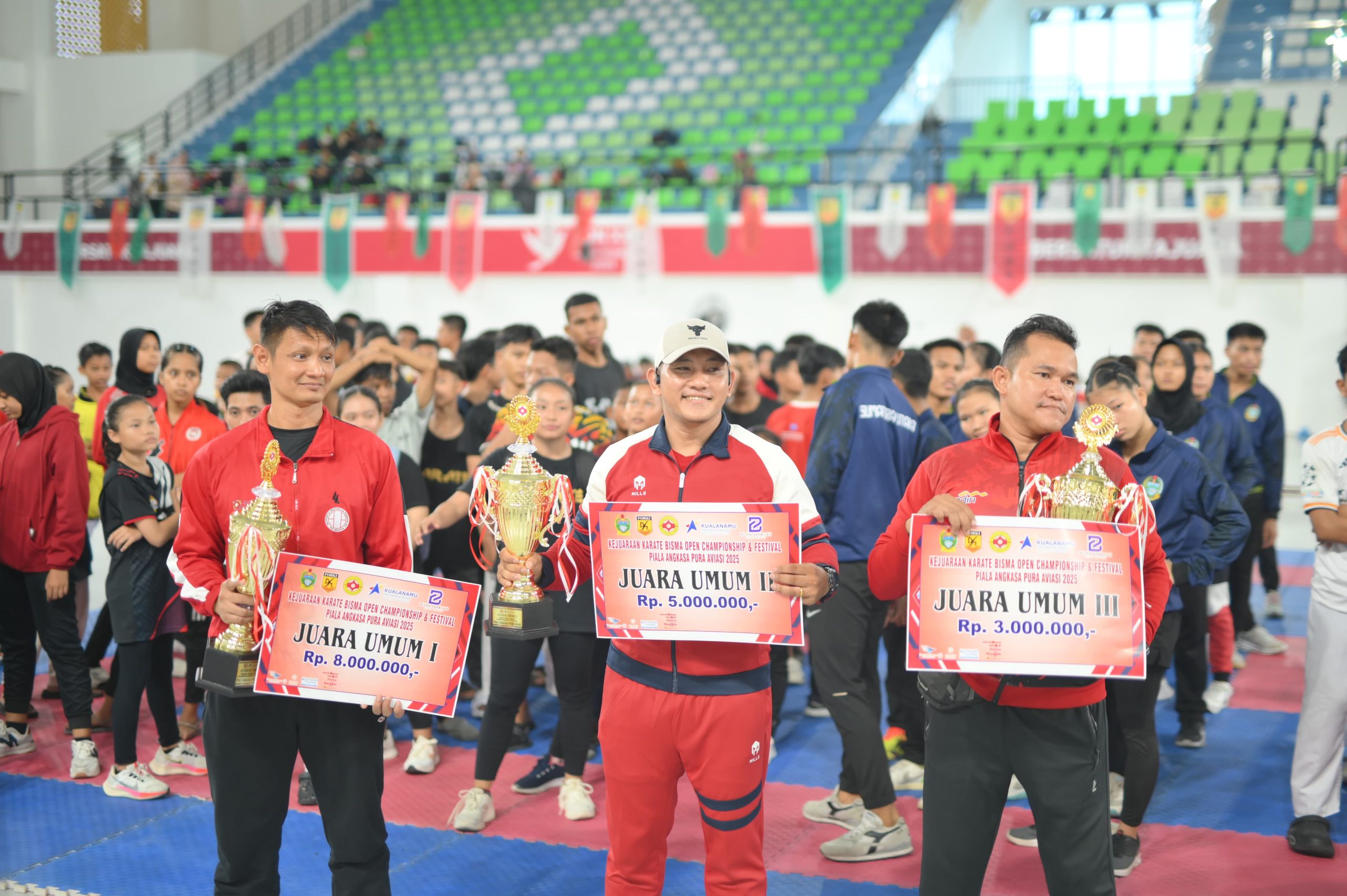 Personel Bidpropam Poldasu Berhasil Bawa Tim Pyonix Karate Club Raih Juara 2 Umum di BISMA Open Karate Championship