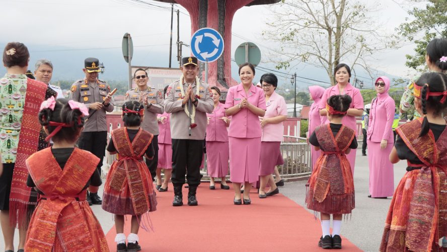 Kapolda Sumut Kunjungi Polres Tapanuli Utara, Tekankan Sinergi dan Pelayanan Prima