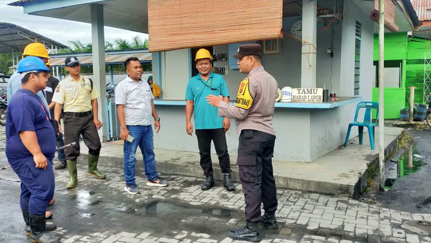 Polsek Kotarih Polres Sergai Laksanakan Monitoring Serta Deteksi Pastikan Gerakan Massa Jelang Hari Buruh Internasional