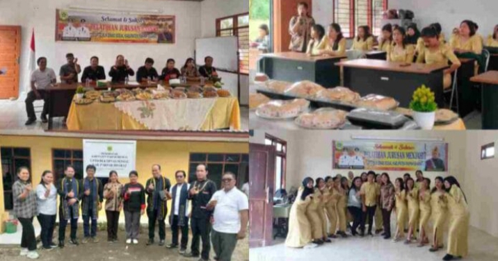 Kadis Sosial Pakpak Bharat Resmi Menutup Pelaksanaan Kegiatan Pelatihan Berbasis Unit Kopetensi Bakery dan Jurusn Menjahit