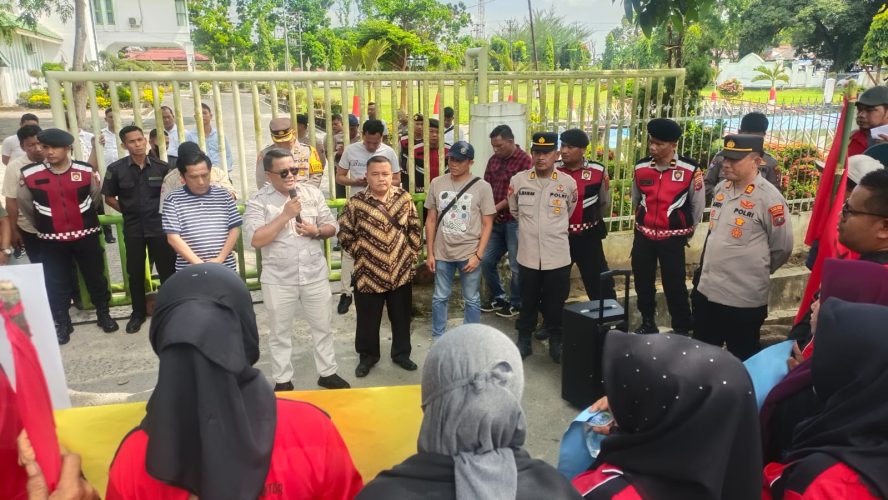 Pengamanan Humanis Warnai Perayaan May Day 2025 di Sumatera Utara
