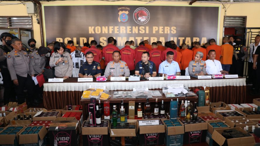 Polda Sumut Bongkar Sindikat Ekstasi di Studio 21, Libatkan Residivis dan Manajer Hiburan Malam