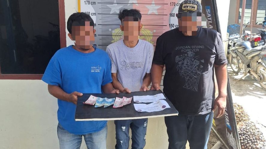 Tiga Pelaku Pungli di Sekitar Tambang Martabe Diamankan Polsek Batangtoru