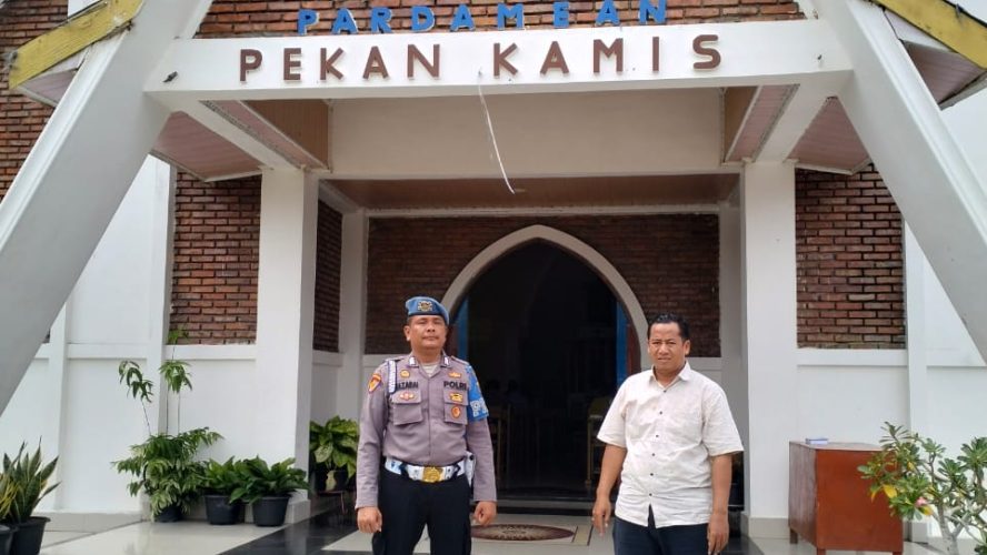 Polres Sergai Tingkatkan Rasa Aman Umat Kristiani Jalani Ibadah Minggu Kasih