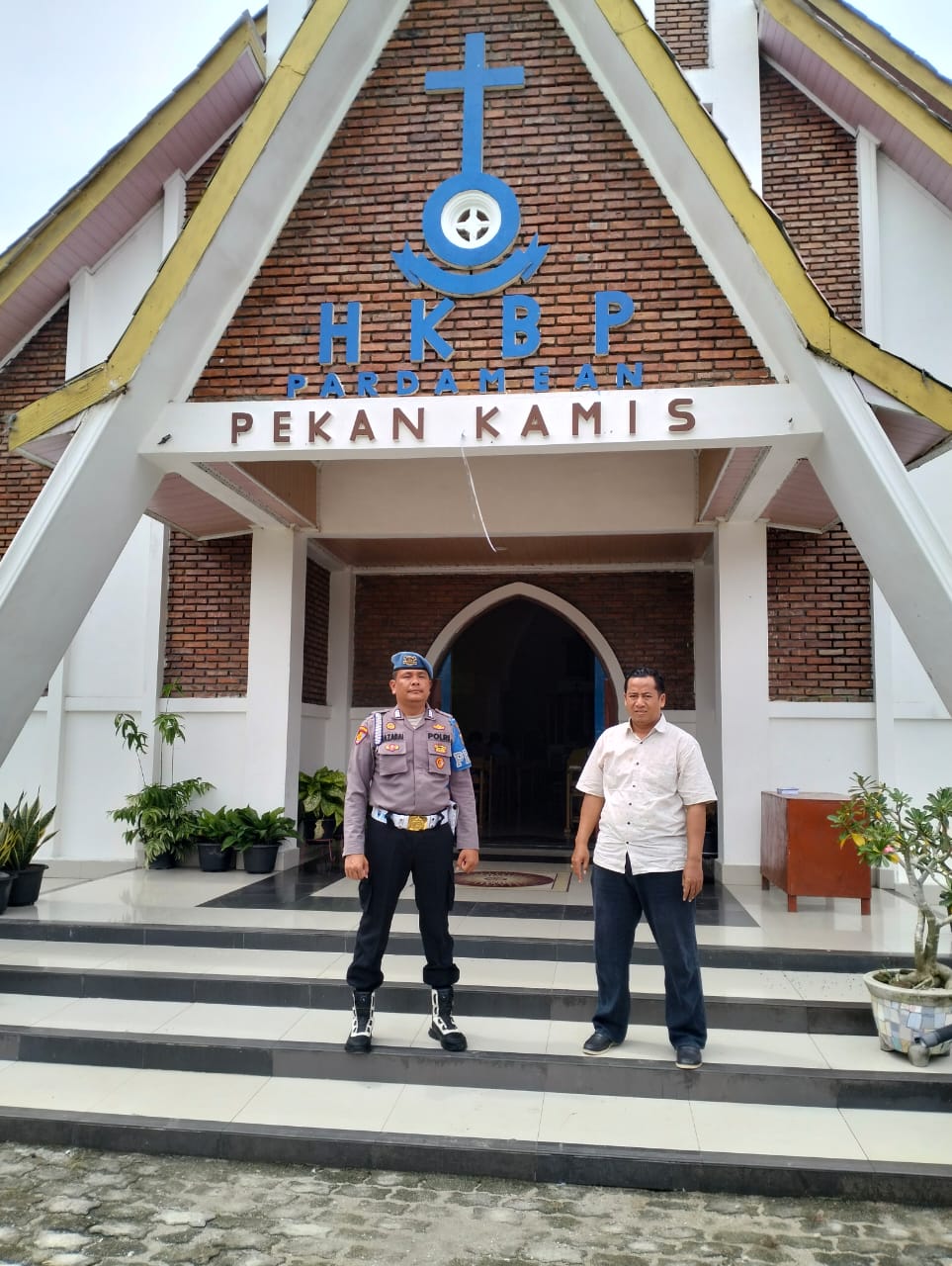 Polres Sergai Tingkatkan Rasa Aman Umat Kristiani Jalani Ibadah Minggu Kasih