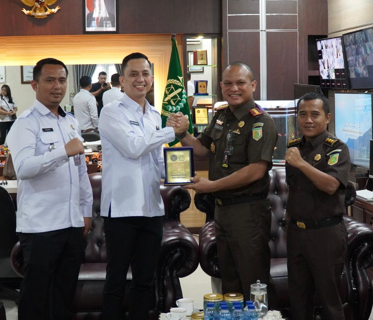 Karutan Kelas I Medan Laksanakan Audiensi Dengan Kepala Kejaksaan Negeri Medan