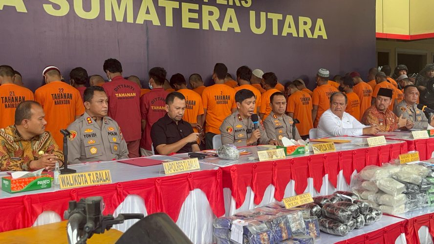Januari Hingga Mei 2025, Polda Sumut Ungkap 322 Kasus Narkoba di Wilayah Astara