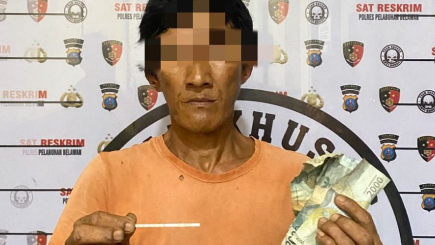 Sat Reskrim Polres Pelabuhan Belawan Amankan Empat Pelaku Pungli Bermodus Juru Parkir Liar