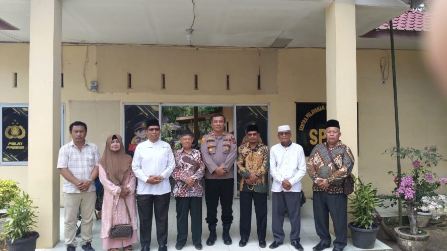 Polsek Dolok Masihul Polres Sergai Terima Tokoh Penting Di Kec. Dolok Masihul Untuk Tumpaskan Tindak Kejahatan