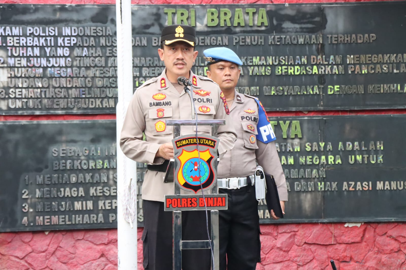 Antisipasi Kamtibmas Hari Raya Waisak Dan Libur Panjang, Polres Binjai Siagakan Personil
