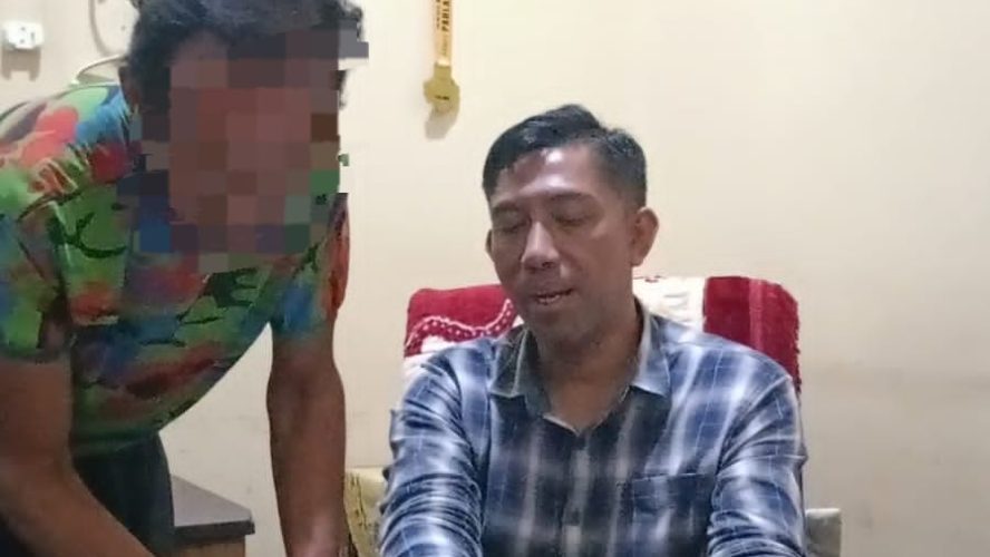Sat Intelkam Polres Langkat Tangkap Pelaku Pungli Di Desa Stabat Lama