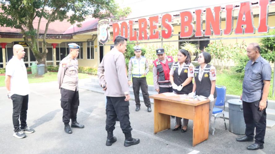 Kapolres Binjai Printahkan Agar Kota Binjai Bersih Dari Narkoba