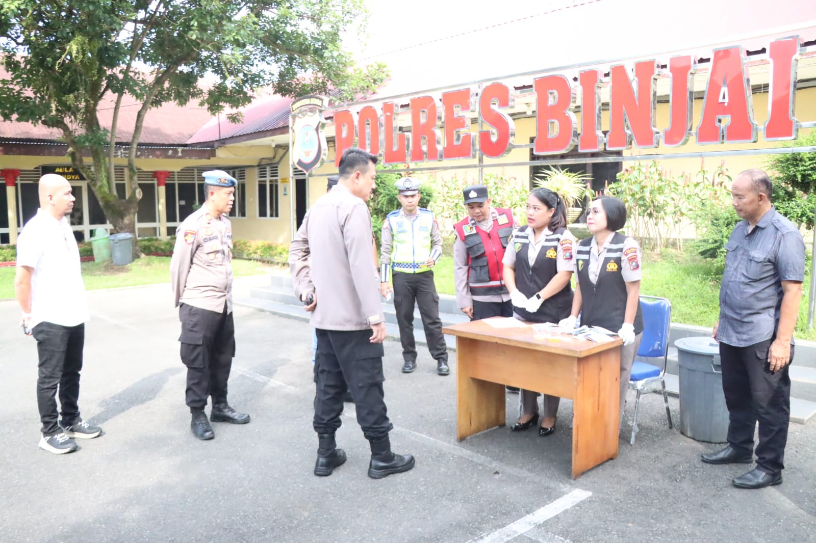 Kapolres Binjai Printahkan Agar Kota Binjai Bersih Dari Narkoba