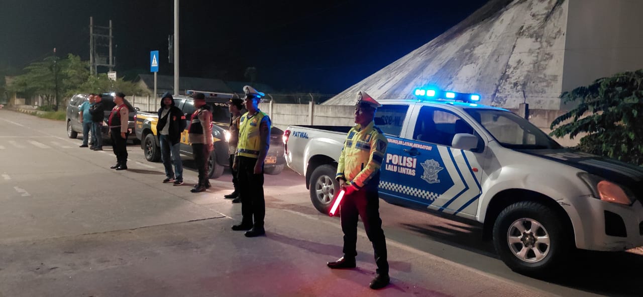 Cegah Aksi Premanisme Polres Langkat Melaksanakan Blue Light Patrol, Meningkatkan Patroli Wilayah