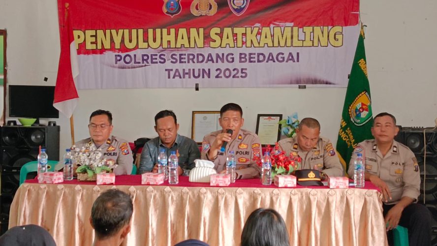 Polres Sergai Gencarkan Penyuluhan Hukum Dan Perangi Aksi Premanisme