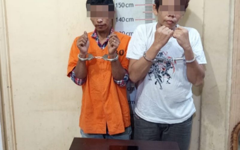 Gubuk Tengah Malam Dan 34 Paket Sabu: Dua Warga Tanjung Pura Ditangkap